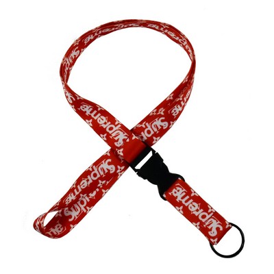 5/8" Buckle Release Premium Nylon Lanyard