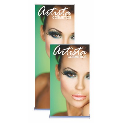 36" Silverstep - 69"h Fabric Graphic Package