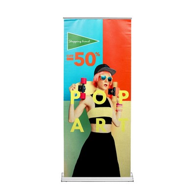 33.25" x 78.75" Adjustable Banner Stand Kit/Product Bundle